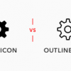 Filled-in vs. Outline Icons: The Impact of Icon Style on Usability